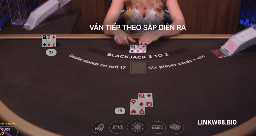 Bàn cược blackjack W88